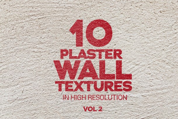 1 Plaster Wall Textures Vol 2 x10 (2340)